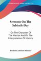 Sermons On The Sabbath-Day, Maurice Frederick Denison